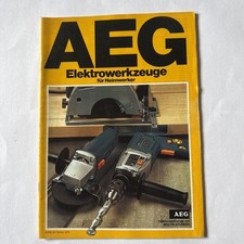AEG Elektrowerkzeuge Katalog