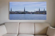 Leinwandbild: Blick auf die