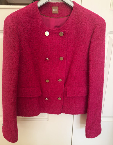Boss jesetta damen tweed jacke - jesetta,