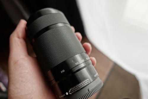 Sony mount 210mm - e-mount, 55-210mm