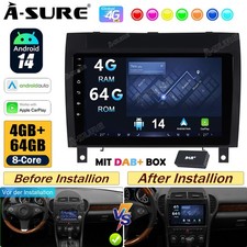 DAB+ 4+64G Android 14 HD