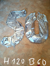 Folienluftballons/ Silber/ 120 cm hoch/ 50 Geburtstag
