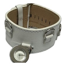Storm Damen Armband Uhr Leder Weiß Selten Ausgefallen Extravagant 