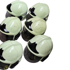 MSA Feuerwehrhelm GALLET F1 XF, mit LED-Lampe Firefighter, Visier klar Helm