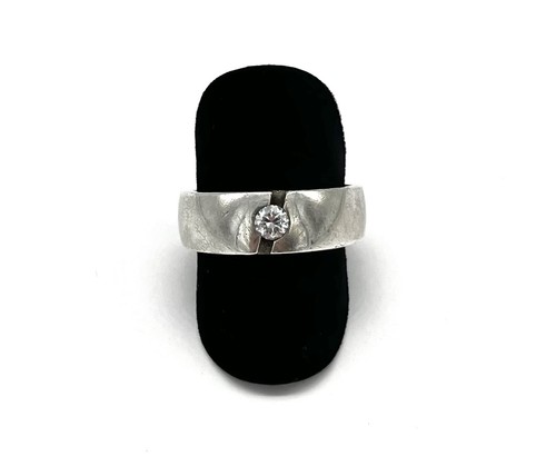 925 silberring simulierter - 925/-,