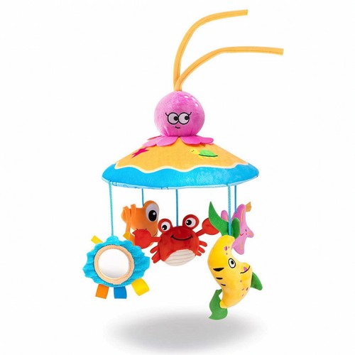 Crib mobile mit plüschfiguren - mobile,
