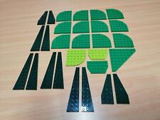 LEGO Flügelplatten Wing Plates Konvolut grün / Sortiment