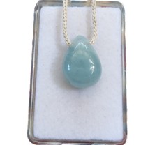 Aquamarin Cabochon Anhänger