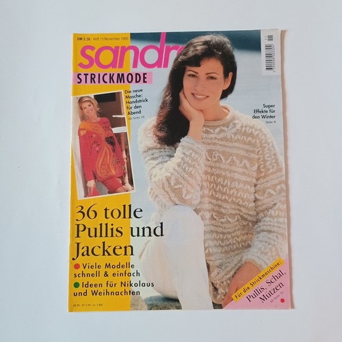 Sandra strickmode 1995 - strickmode,