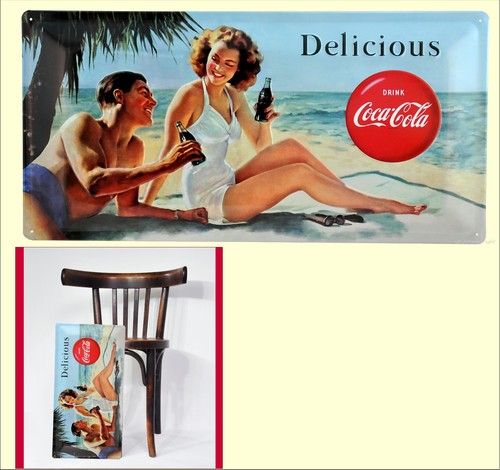 Schild coca cola 50 - schild, x