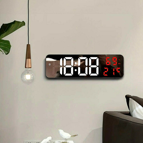 Digitaluhr wanduhr rote - rote, led