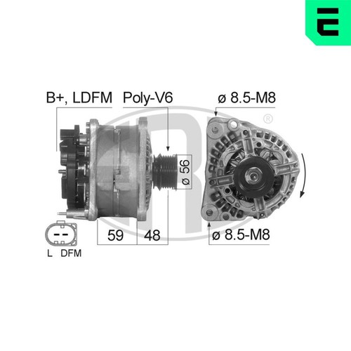 Era lichtmaschine generator - era,
