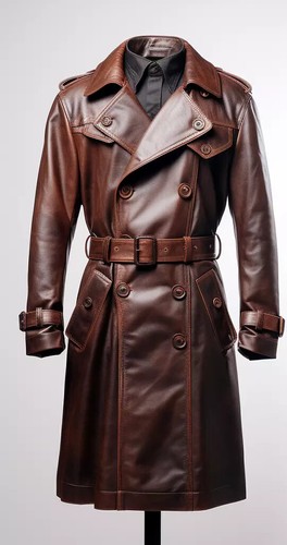 Herren braun leder - leder, %