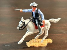 Timpo Cowboy Mounted - Rare