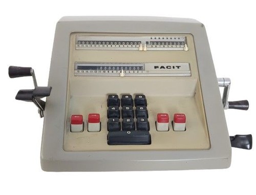Rechenmaschine facit 16 - rechenmaschine, c