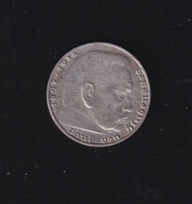 2 Reichsmark Hindenburg 1939 E