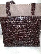 Rebeca Sanver braune Handtasche Umhänge Tasche NP 299€