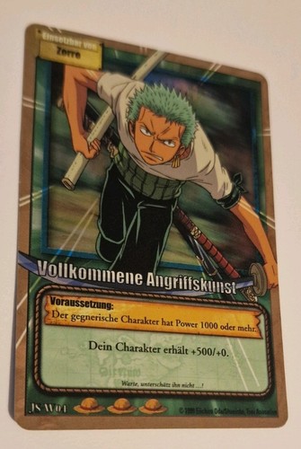 One piece karte holo - karte, js-w04