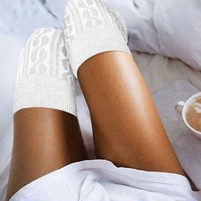 Damen Overknee Lang Socken