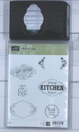 Stampin label pretty - stampin, me