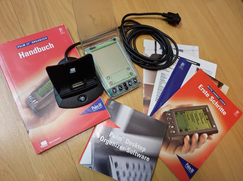 3com palm iiie pda mit - 3com,