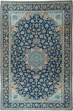 Perserteppich Kashmar Kork 374 x 249 cm  Orientteppich Top Zustand