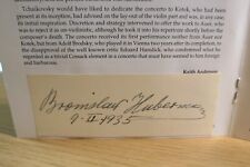 Bronislaw Huberman Autograph +