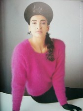 Angora Pullover tiefer