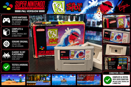 Cool spot snes super - cool,