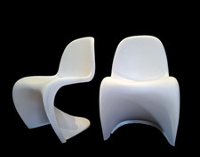 1 Vitra Stuhl Verner Panton, Panton Chair, Designklassiker,