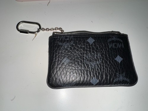 Mcm zip key pouch visetos - zip,