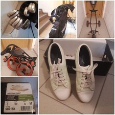 Golfsachen Damen Schuhe in 39, Schläger, Karre etc.
