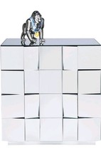Kare Illusion Big, 76591, kleine, moderne Spiegelkommode, Design Beistellschrank