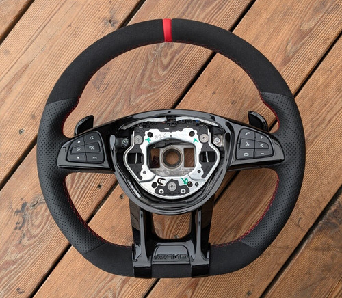 Neu leder lenkrad für - neu,