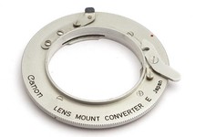 Original Canon Lens Mount Converter E für Exa Exakta Objektiv an Canon FD
