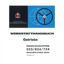 IHC Mc Cormick Getriebe Traktor 523 624 724 Baggerlader 3654 Werkstatthandbuch