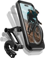 Wasserdichter Fahrrad-Motorrad-Telefonhalter 360 ° drehbare Rollerhalterung
