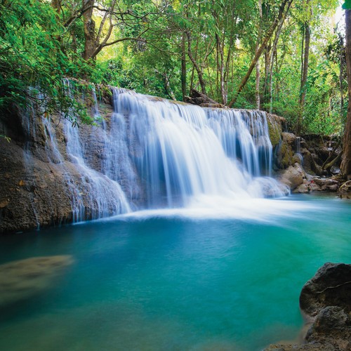 Wasserfall tapete vlies - 3d,