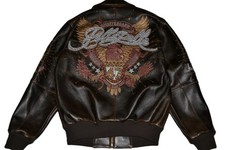 Authentisch Pelle Herren Lederjacke Brown 47TH Jubiläum Alle Größen