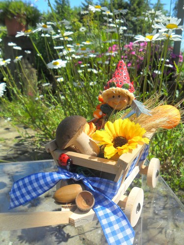 Figur gesteck niedlich sommer - figur,