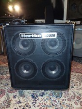 Hartke Bass Combo Verstärker HD508 500 Watt, 4x8 Zolll Hybrisd Speaker, Rollen