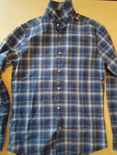 Blau gestreiftes Hemd, Größe S, Ausgeh Hemd, Arbeitshemd