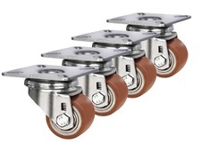 4x  Schwerlast Rollen