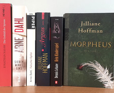 BUCHPAKET+ KRIMI+THRILLER+6 BÜCHER + JILLIANE HOFFMAN+ MORPHEUS+ARGUS+TB+ BUNDLE