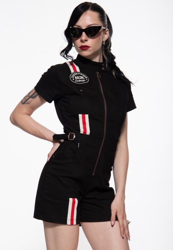Queen kerosin damen playsuit - damen,