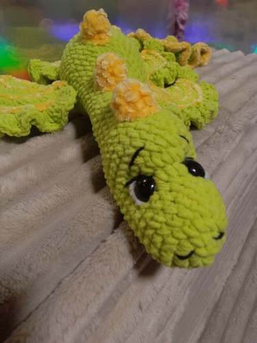 Lime fluff drache babydrache - lime-fluff,