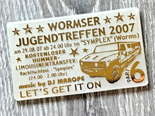 Fahrchip einlass schausteller - fahrchip,