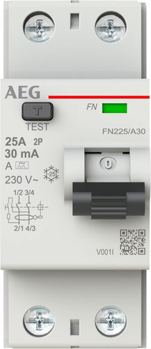 Aeg schutzschalter 2p - fi-schutzschalter,