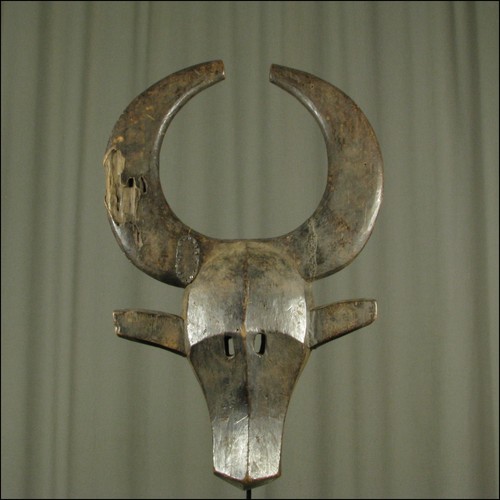 80420 büffel maske bamana - büffel-maske,
