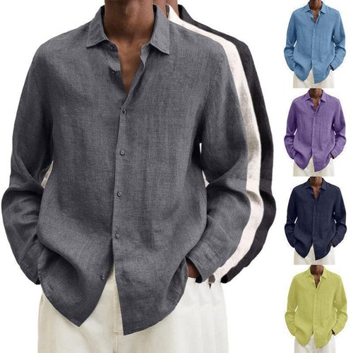 Herren leinen baumwolle - herren,
